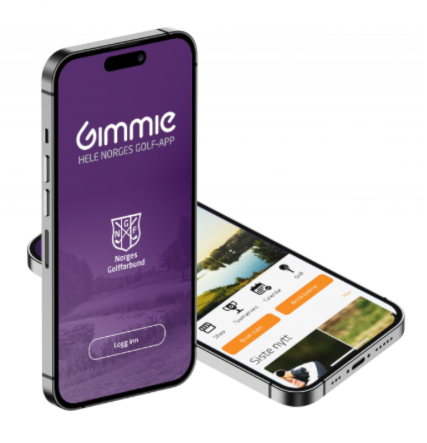 Gimmie - hele Norges golf-app